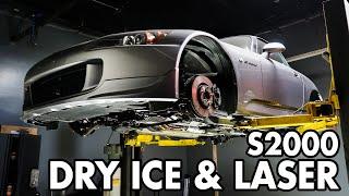 Next-Level Cleaning for the Honda S2000: Dry Ice & Laser Cleaning for a Flawless Finish!