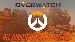 Overwatch - All Junkertown Interactions