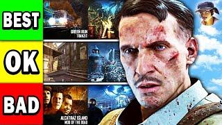 AI Ranks Treyarch Zombies Maps in Call of Duty in a TIER LIST!