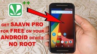 Saavan pro for free android no root (100% working)