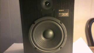 Sony SS-U 3030 Bookshelf speaker review