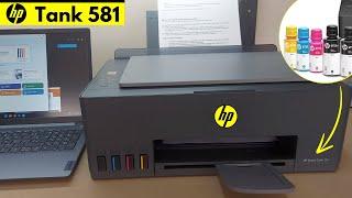 Impressora HP Smart Tank 581 | CONFIGURACAO