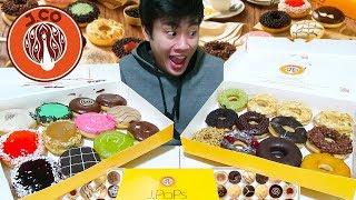 TINIKMAN KO LAHAT NG DONUTS NG J.CO!! | JCO DONUTS