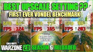 FULL Warzone 2 UPSCALING FPS GUIDE!  Are You Using the Right PRESET?? Season 5 Reloaded Settings!