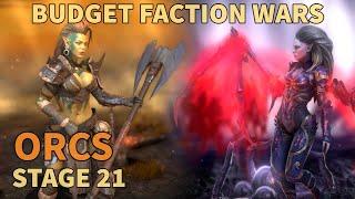 Orcs Stage 21 | Budget Faction Wars | Raid Shadow Legends