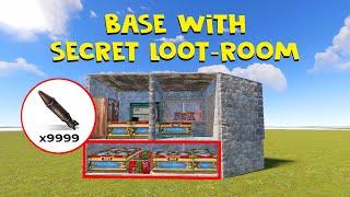 Rust Base with SECRET LOOT Room!