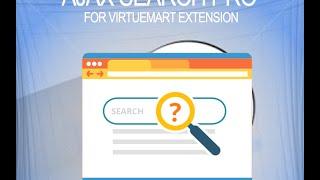 Ajax Search Pro For Virtuemart Extension