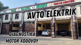 AVTO ELEKTRIK DIAGNOSTIKA MOTOR XODOVOY ZAMEN MASLO ISUZU GAZEL UAZ SERVIS CENTER