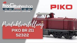 Vorstellung der BR 211 H0 von PIKO: Alle Details im Überblick