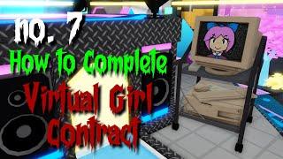 Virtual Girl Contract / 7 / Tower Heroes Roblox / Halloween Event 2024