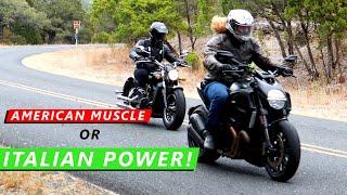 Is the Ducati Diavel a *REAL* Cruiser? (Indian Scout vs Ducati Diavel)