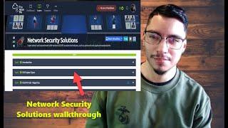 Network Security Solutions THM with ALL FLAGS walk through