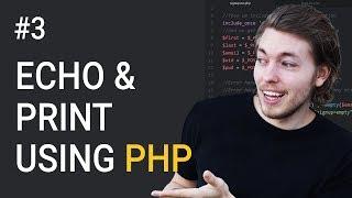 3: Output In Browser Using PHP | PHP Tutorial | Learn PHP Programming | PHP for Beginners