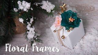 Sizzix Lifestyle - How to Make Floral Frames Wrapping Decorations