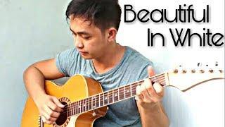 EASY!(TABS+tutorial)Beautiful in White - Shane Filan (Guitar Fingerstyle Cover) KARAOKE