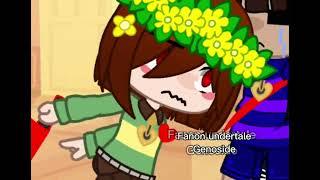 Fanon undertale vs Canon undertale genoside run