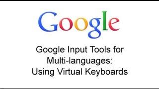 Google Input Tools: Virtual Keyboard