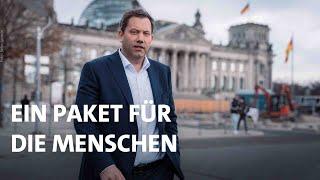 Lars Klingbeil: Das Finanzpaket ist ein Paket für die Menschen in unserem Land