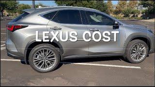 5 Reasons why Lexus are more expensive than some vehicles