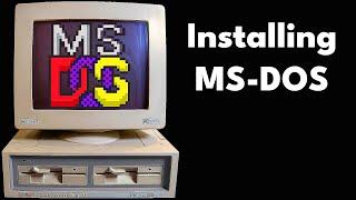 Installing MS DOS 6.22 With Floppy Disks: A Step-By-Step Guide