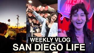 Weekly vlog in San Diego | My partner's birthday, karaoke adventure, Jazz night