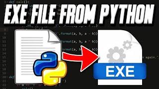 How to Convert PY to EXE | How to Convert Python to EXE | Pyinstaller Tutorial