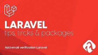 Add account email verification to Laravel