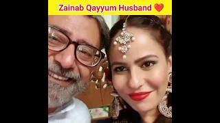 Zainab Qayyum Husband Real Life  #youtubeshorts #viral #shortsfeed #trending #voiceharpal #shorts