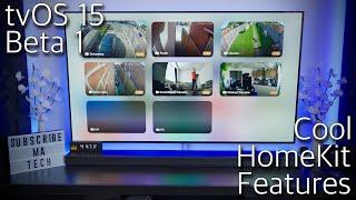 Cool New tvOS 15 Homekit features