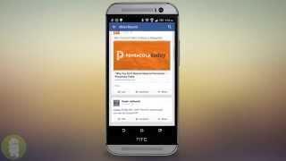 Turn off those annoying sounds in Facebook for Android