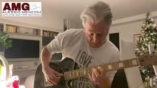 White Christmas played by Marco D'Elia student of Alessio Menconi Guitar Institute.com