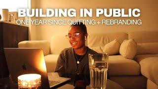 i quit my corporate job a year ago to build a marketing agency | VLOG