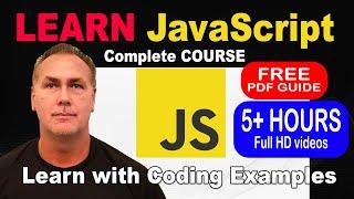 Learn JavaScript 2022 Complete Course Create interactive webpages learn to code Source code Free PDF