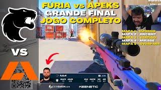 FURIA vs APEKS - GRANDE FINAL COMPLETA (Todos os Mapas - MD5) Elisa Masters Espoo 2023