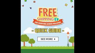 How to get Shopee Free Shipping Voucher and RM19 Free Shipping Voucher