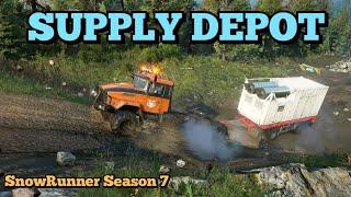 Supply Depot Contract Pt 1 - The Generator | SnowRunner Season 7