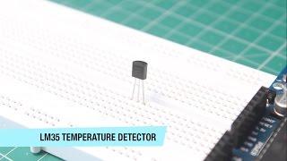 Sensing Temperature using LM35 and Arduino UNO.