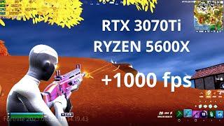 RTX 3070 ti + Ryzen 5 5600x Fortnite Chapter 4 | ARENA | performance mode 1080p