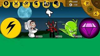 Full Game Classic Campaign Insane Unlock Icons Speakerman Titan, Sikibidi Toilet | Stick War Legacy