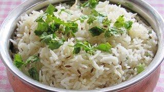 Jeera Rice Recipe - How To Make Perfect Jeera Rice - Easy Jeera Rice In Pressure Cooker | Nisa Homey