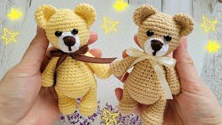 МЕДВЕЖОНОК ВЯЗАНЫЙ КРЮЧКОМ crochet bear