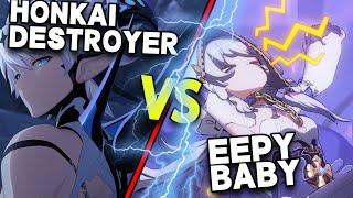 Who Would Win: World's Strongest Honkai Destroyer Or Eepy Baby??? | Honkai Impact 3 (Elysian Realm)