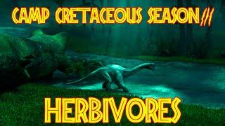 CAMP CRETACEOUS SEASON 3   herbivores