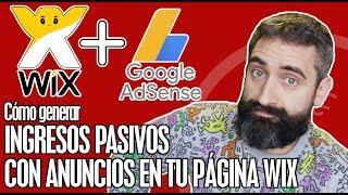 Ingresos con anuncios en Wix 2019 CON TU WEB  FACIL Y RAPIDO TUTORIAL GANA DINERO CON TU WEB