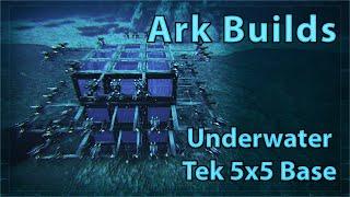 Ark Builds - 5x5 Underwater PVP Backup Base