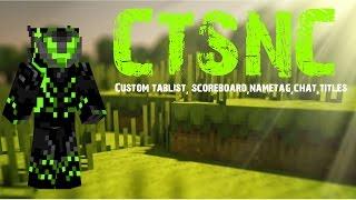 Minecraft Bukkit Plugin CTSNC Tutorial/Review | FullHD | German | 1.8 - 1.9