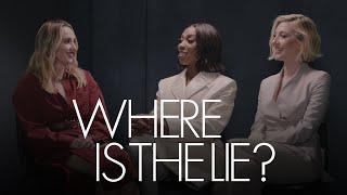 Chloe Fineman, Heidi Gardner, and Ego Nwodim Take Turns in the Hot Seat | Where Is The Lie? | ELLE