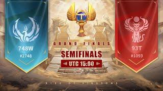 748W (2748) vs. 93T (1093) | | Osiris League Season 8: Grand Finals Semifinals