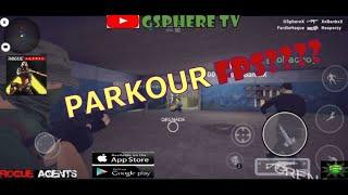 Rogue Agents Mobile Gameplay - Parkour FPS Game type (Open Beta)