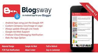 Blogsway - An Android App for your Blogger Blog | Codecanyon Scripts and Snippets